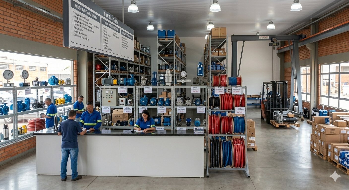 Comércio de Bombas e Sistemas Hidráulicos
