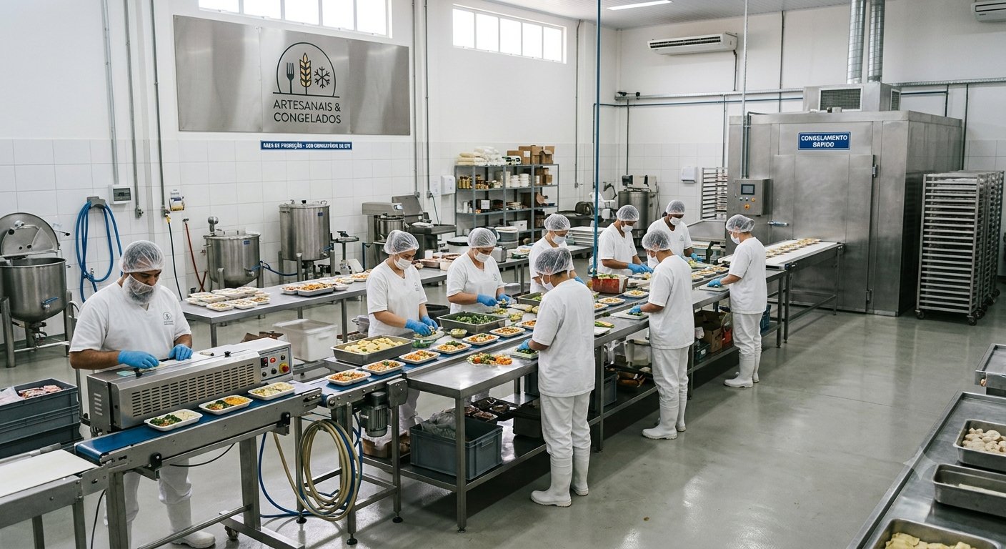 Empresa de Alimentos Congelados Artesanais