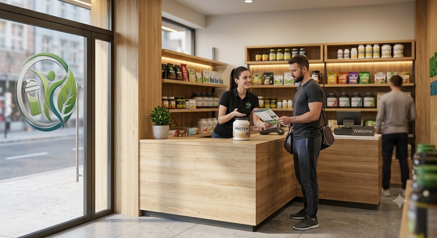 Oportunidade de Negócios: Comércio de Suplementos Nutricionais