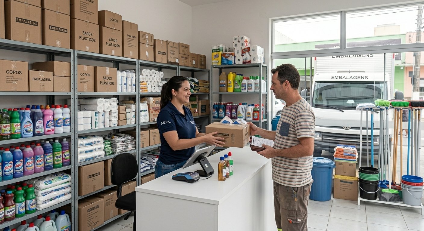 Distribuidora de Embalagens e Produtos de Limpeza